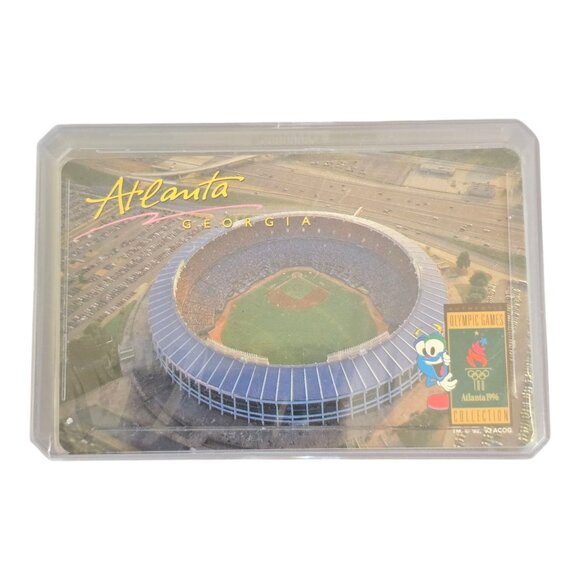 NEW Sealed! 1996 Atlanta, Georgia Olympic Games Collection Deck of Playing Cards - Picture 1 of 6